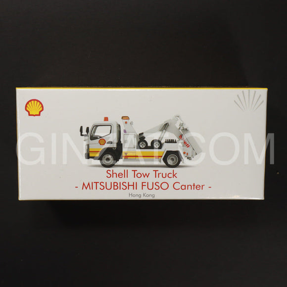 SHELL Tow Truck – Mitsubishi Fuso Canter Hong Kong, TINY diecast model car 1/64