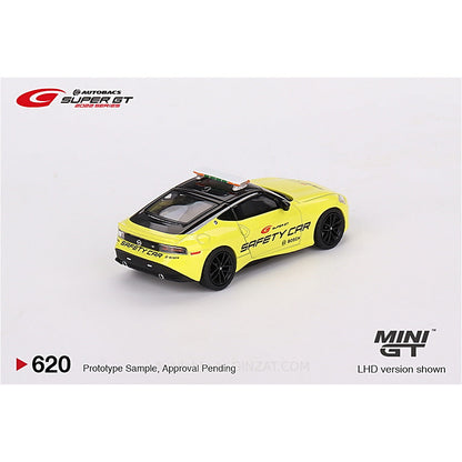 Nissan Z Performance 2023 SUPER GT Series 2022 SUPER GT Safety Car Japan Exclusive, Mini GT No. 620 diecast model car (Blister Pack)