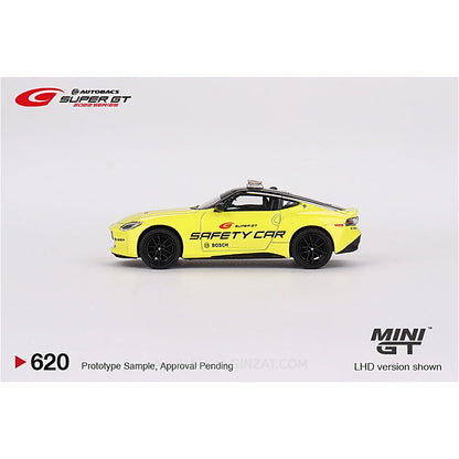 Nissan Z Performance 2023 SUPER GT Series 2022 SUPER GT Safety Car Japan Exclusive, Mini GT No. 620 diecast model car (Blister Pack)