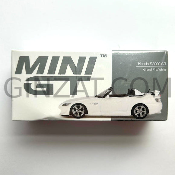 Honda S2000 (AP2) CR Grand Prix White, Mini GT No. 656 diecast model car