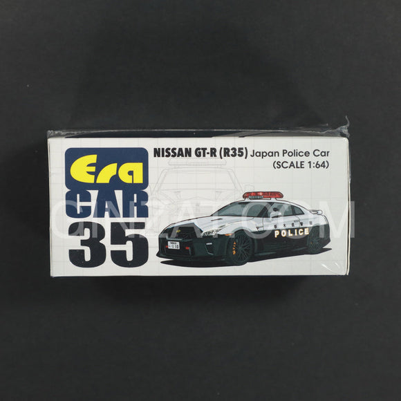 NISSAN GT-R (R35) Japan Police Car, ERA Car 35 diecast model car