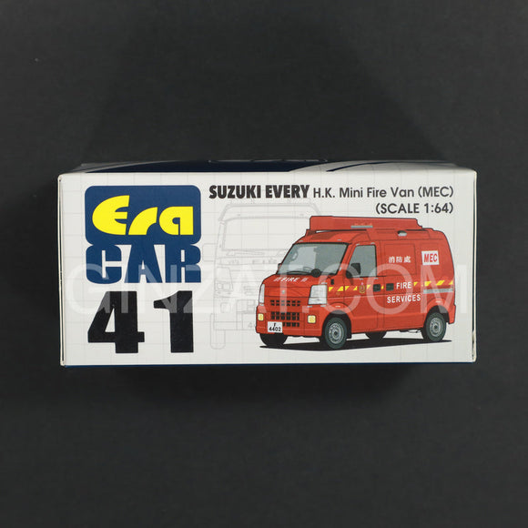 SUZUKI Every - HK Mini Fire Van (MEC), ERA Car diecast model 1/64