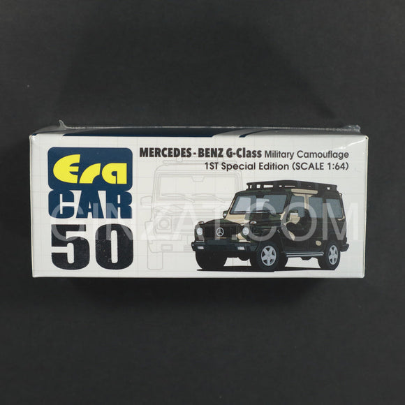 MERCEDES-BENZ G-Class Military Camouflage 1st Special Edition, ERA Car 50 diecast model car