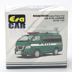 NISSAN NV350 Japan Police Van, Era Car No.86 diecast model car