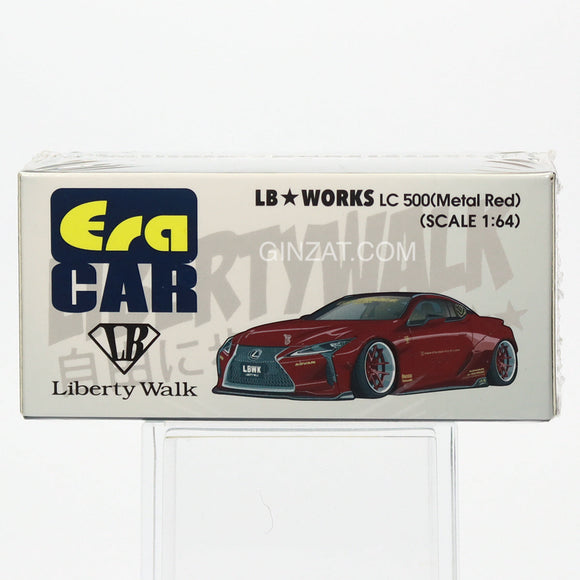 LB WORKS LEXUS LC500 Metal Red, ERA Car diecast model car