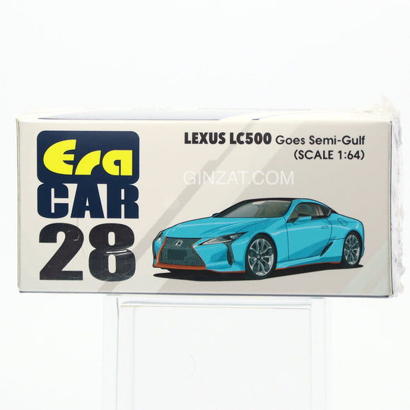 LEXUS LC500  Goes Semi-Gulf,  ERA Car No.28 diecast model car