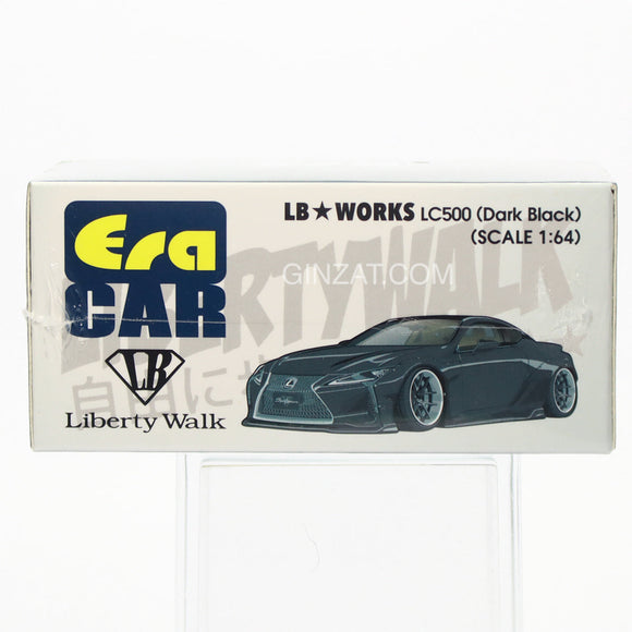 LB WORKS LEXUS LC500 Dark Black, ERA Car diecast model car