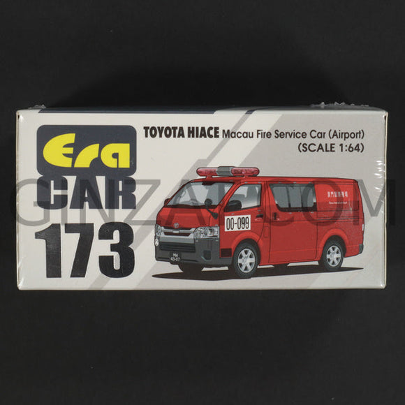 Toyota Hiace Macau Fire Service Car (Airport), ERA CAR diecast model car