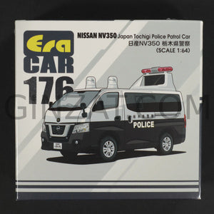 Nissan NV350 Japan Tochigi Police Patrol Car, ERA CAR diecast model car