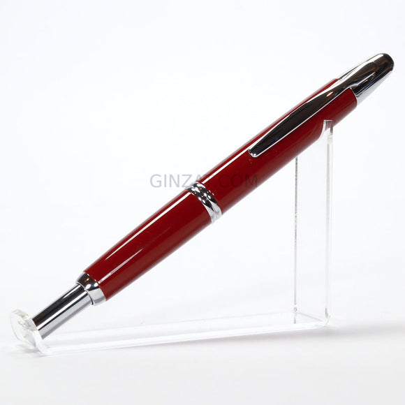 Pilot Capless Fountain Pen – Deep Red Medium Nib