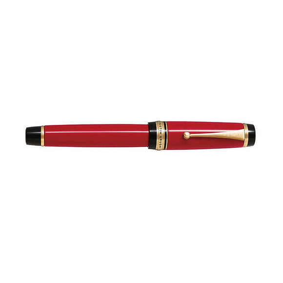 Pilot Custom Urushi Fountain Pen - Red Barrel - Medium 18K Nib