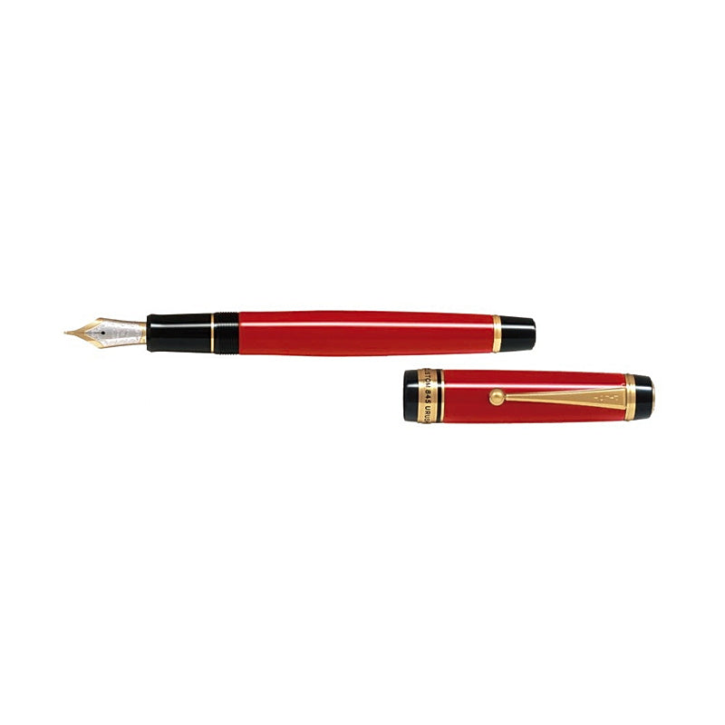 Pilot Custom 845 Fountain Pen - Red Barrel - Broad 18K Nib
