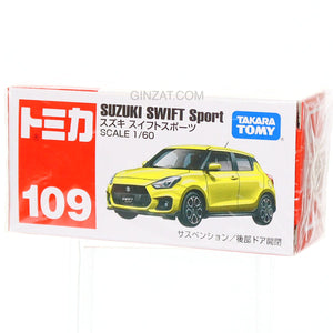 Suzuki Swift Sport, Tomica No.109 diecast model car