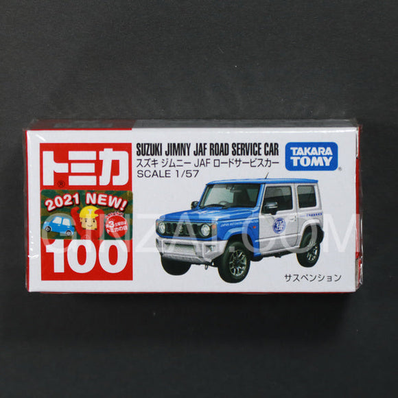 SUZUKI Jimny JAF Road Service Car Tomica No.100 diecast model car