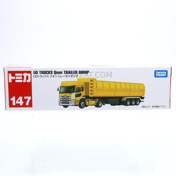 UD Trucks Quon Trailer Dump, Tomica No.147 diecast model car
