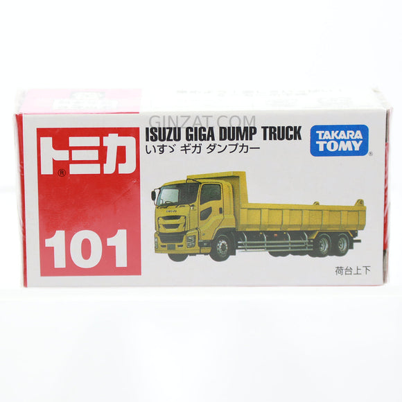 ISUZU Giga Dump Truck, Tomica No.101 diecast model car