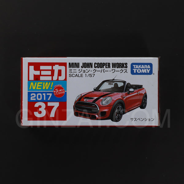 Mini John Cooper Works, Tomica No.37 diecast model car