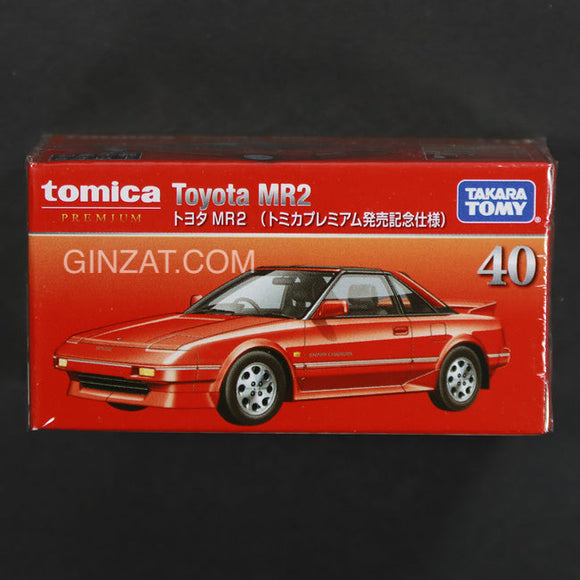 Toyota MR2 (Commemorative Edition), Tomica Premium No.40 diecast model car