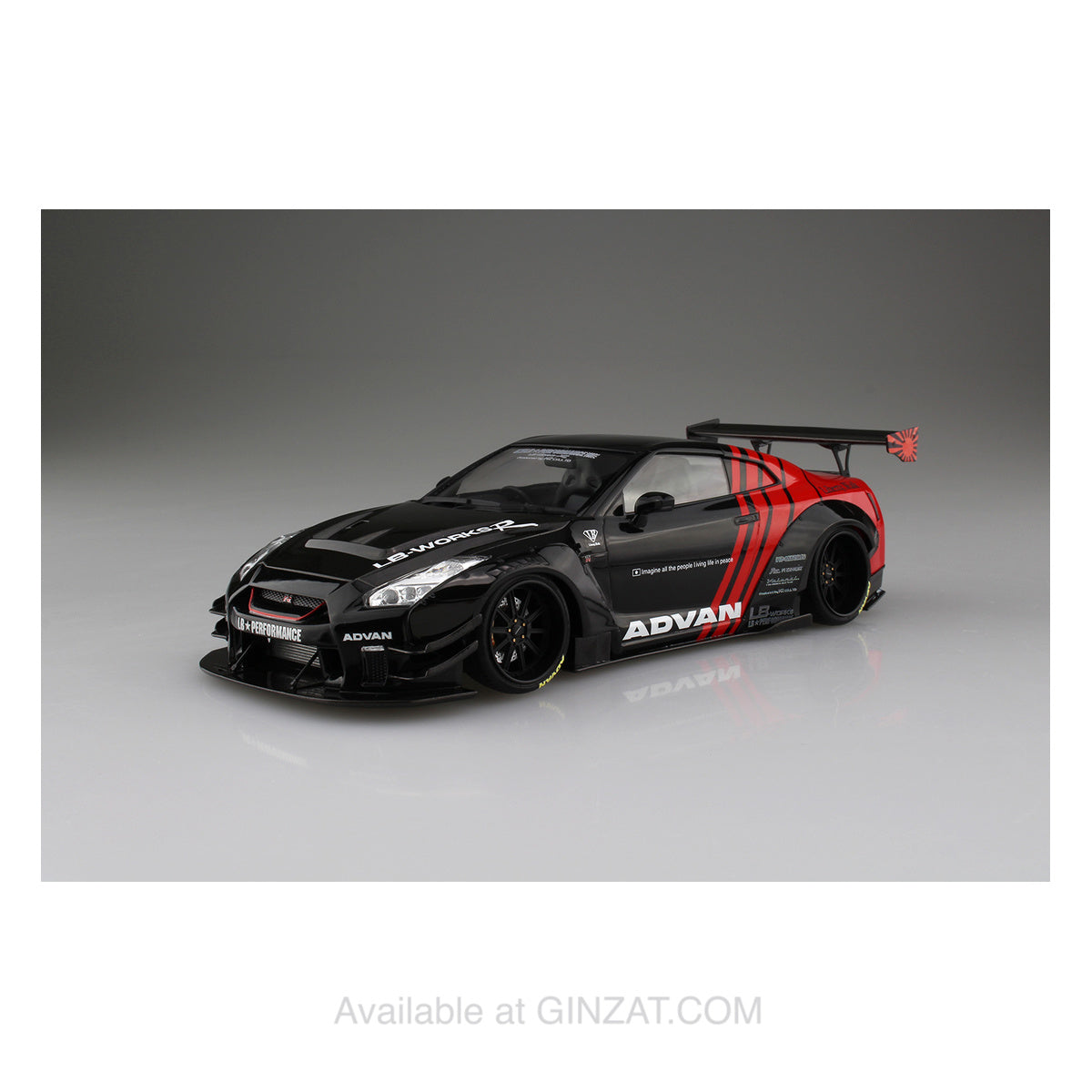 Liberty Walk 1/24 Nissan R35 GT-R type 2 Ver.2, Aoshima 1/24 Liberty Walk 1/24 Nissan R35 GT-R type 2 Ver.2, Aoshima 1/24
