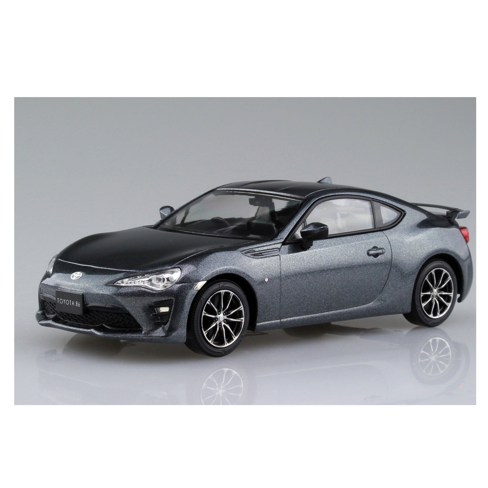 Toyota 86 (Dark gray metallic), The Snap Kit, Aoshima Plastic Model Car (Scale 1/32)