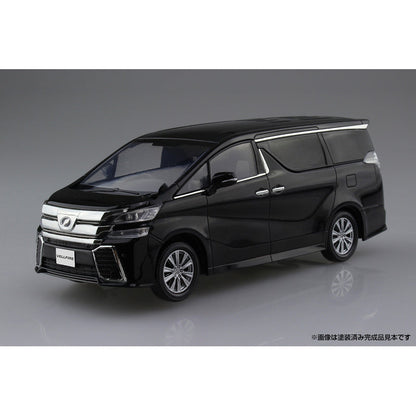 Toyota Vellfire (Black), The Snap Kit, Aoshima Plastic Model Car (Scale 1/32)