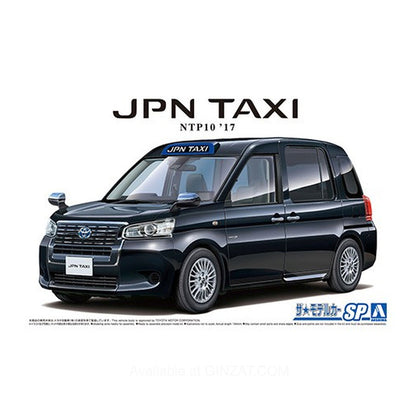 Aoshima 1/24 TOYOTA NTP10 JPN TAXI '17 BLACK Plastic Model Kit