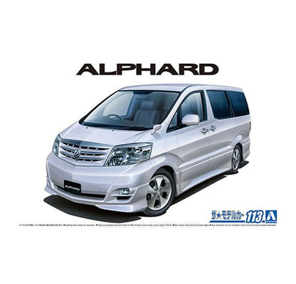Aoshima 1/24 TOYOTA NH10W ALPHARD G/V MS/AS '05 Plastic Model Kit