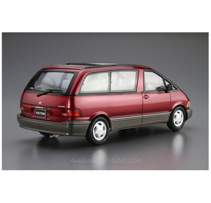 Aoshima 1/24 TOYOTA TCR11W ESTIMA TWIN MOON ROOF '90 Plastic Model Kit
