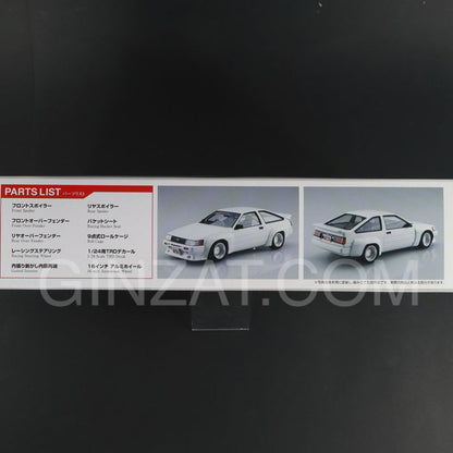 Aoshima 1/24 TRD AE86 COROLLA LEVIN '83(TOYOTA) Plastic Model Kit