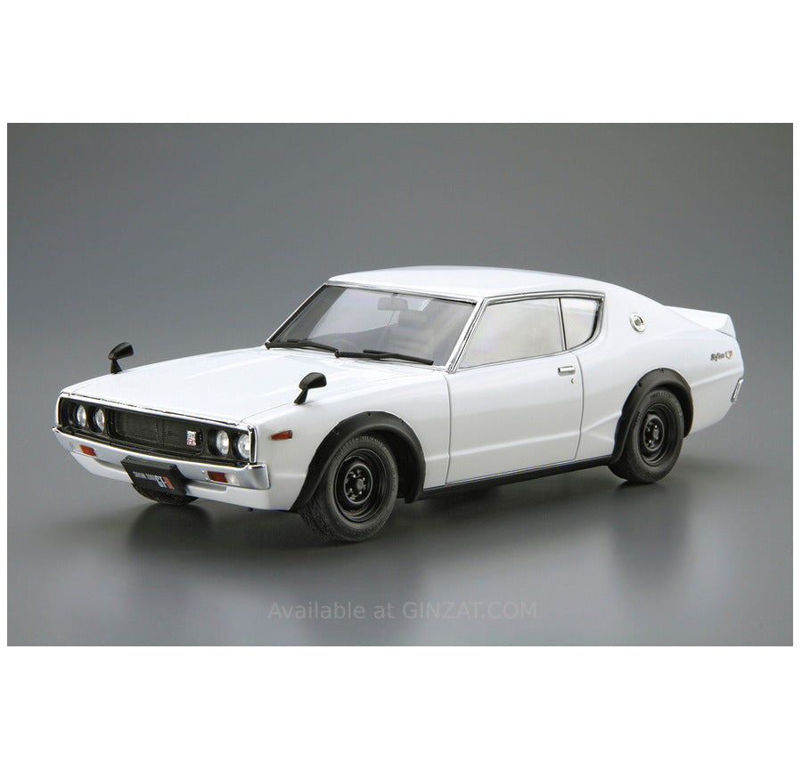 Aoshima 1/24 NISSAN KPGC110 SKYLINE HT2000GT-R '73 Plastic Model Kit