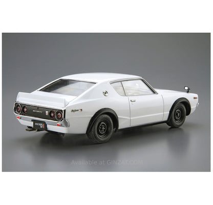 Aoshima 1/24 NISSAN KPGC110 SKYLINE HT2000GT-R '73 Plastic Model Kit
