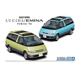 Aoshima 1/24 TOYOTA TCR11G ESTIMA LUCIDA/EMINA '94 Plastic Model Kit