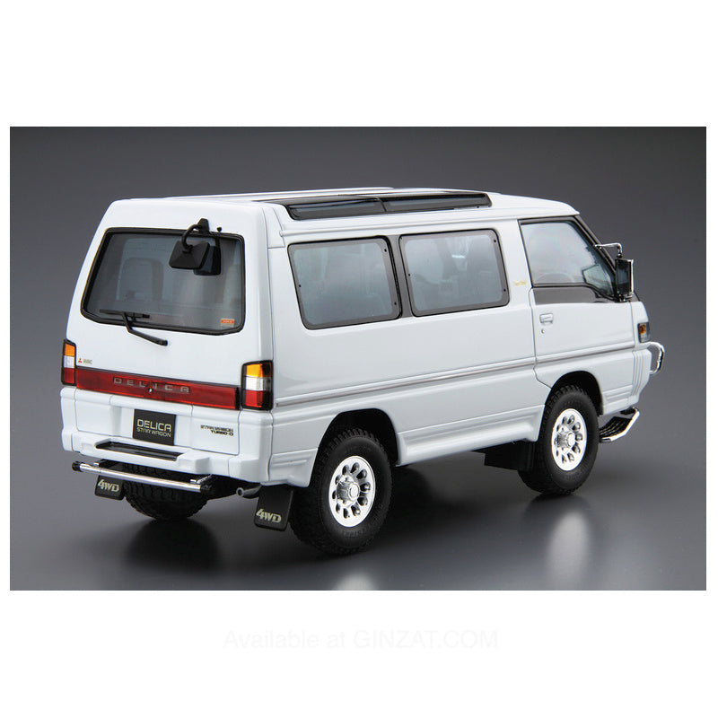 Aoshima 1/24 MITSUBISHI P35W DELICA STAR WAGON '91 Plastic Model Kit