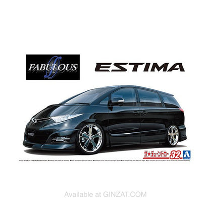 Aoshima 1/24 FABLOUS VARIOUS GSR50 ESTIMA '06 (TOYOTA) Plastic Model Kit