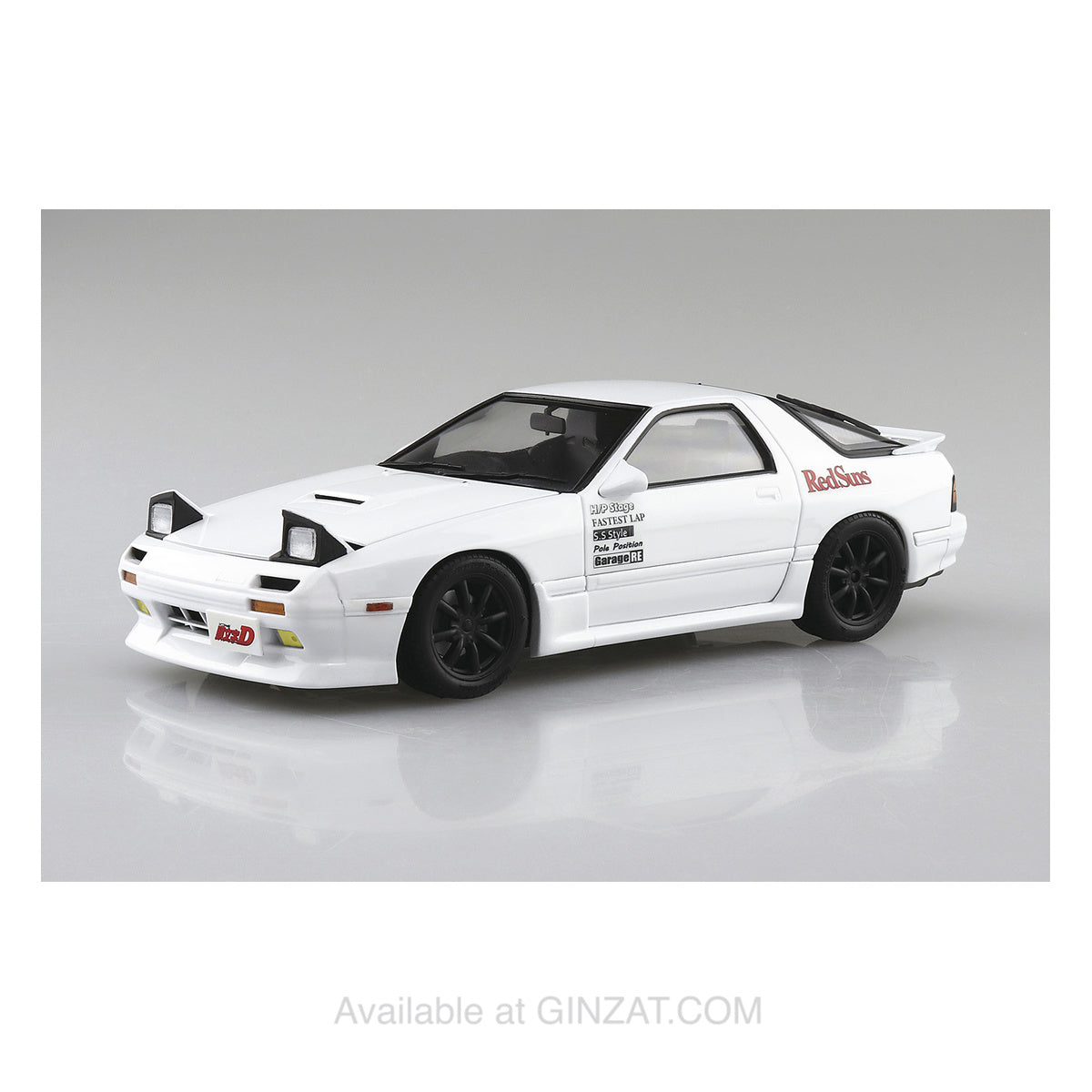 INITIAL D TAKAHASHI RYOSUKE [MAZDA] FC3S RX-7 [COMICS Vol.11 AKAGI BATTLE Ver.] Aoshima 1/24 PRE-PAINTED MODEL No.I-2