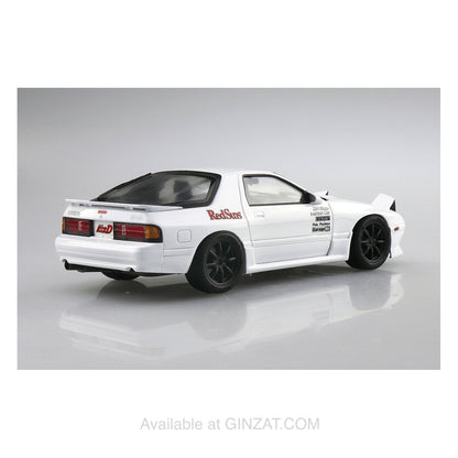 INITIAL D TAKAHASHI RYOSUKE [MAZDA] FC3S RX-7 [COMICS Vol.11 AKAGI BATTLE Ver.] Aoshima 1/24 PRE-PAINTED MODEL No.I-2