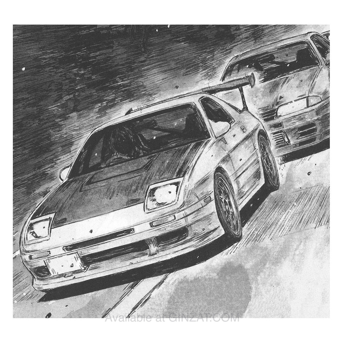 Maquette Aoshima 1/24 Initial D Mazda FC3S RX-7 T.Ryosuke - Kit Plastique I-3