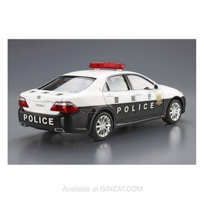 Toyota GRS202 Crown Patrol Car '10, Aoshima 1/24 Plastic Model Kit