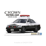 Toyota GRS180 Crown Patrol Car '05, Aoshima 1/24 Plastic Model Kit