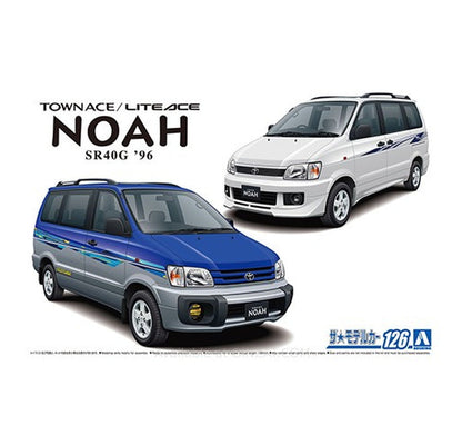 Aoshima 1/24 TOYOTA SR40G TOWNACE/LITEACE NOAH '96 Plastic Model Kit