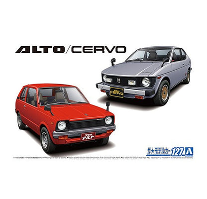Aoshima 1/20 SUZUKI SS30V ALTO/SS20 CERVO '79 Plastic Model Kit