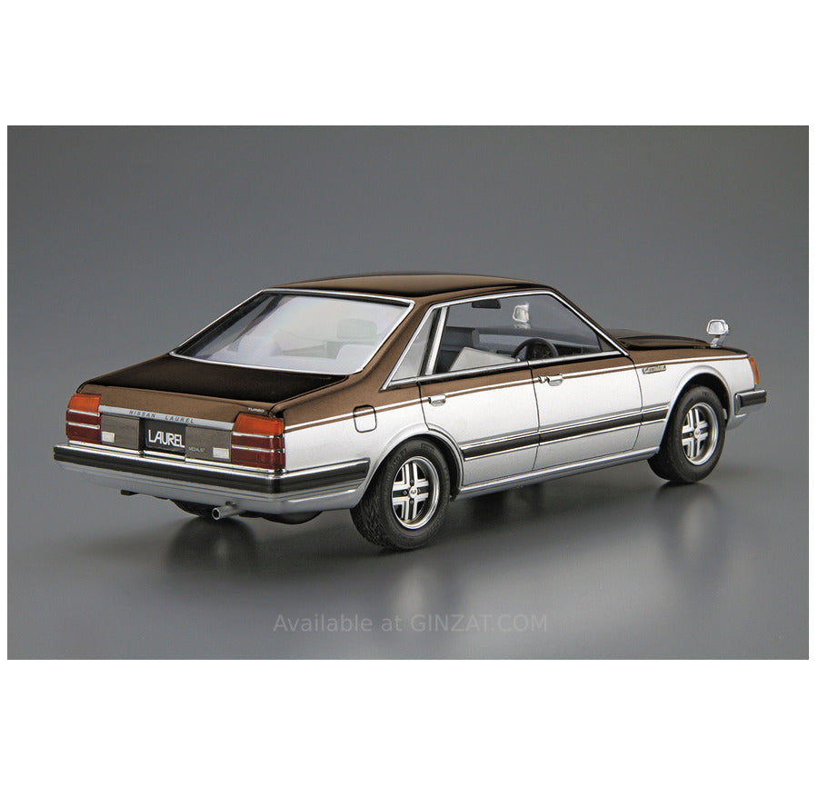 Aoshima 1/24 NISSAN HC130 LAUREL 2000TURBO MEDALIST '82 Plastic Model Kit
