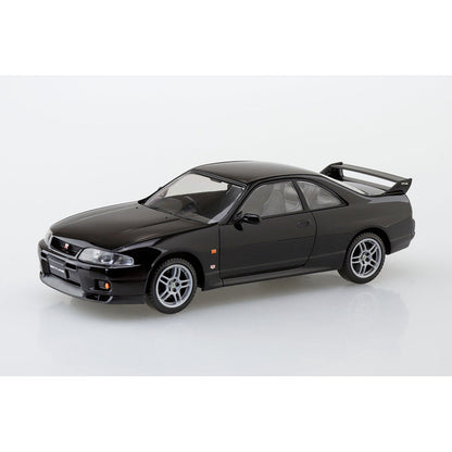 Nissan R33 Skyline GT-R (Black), The Snap Kit, Aoshima Plastic Model Car (Scale 1/32)