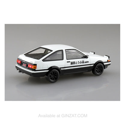 INITIAL-D TAKUMI'S HACHIROKU, The Snap Kit, Aoshima Plastic Model Car (Scale 1/32)