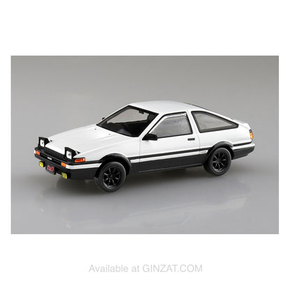 INITIAL-D TAKUMI'S HACHIROKU, The Snap Kit, Aoshima Plastic Model Car (Scale 1/32)