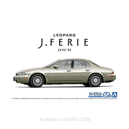NISSAN JY32 LEOPARD J.FERIE '92, Aoshima 1/24 Plastic Model Kit