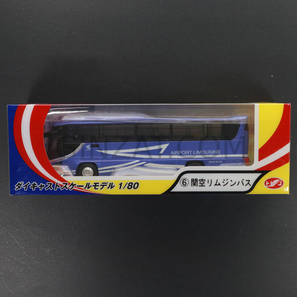 Kaisai Airport (KIX) Limousine, Faithfull Bus 1/80 diecast model car No.6