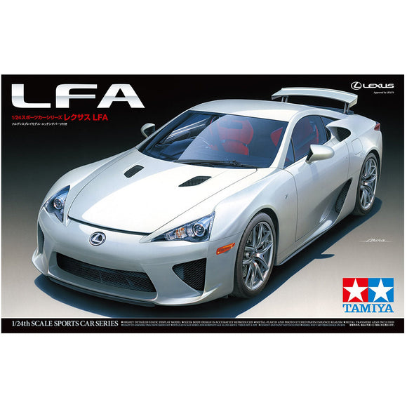 Lexus LFA, Tamiya Plastic Model Kit (Scale 1/24)