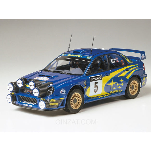 Subaru Impreza WRC2001 Rally of Great Britain, Tamiya Plastic Model (1/24)