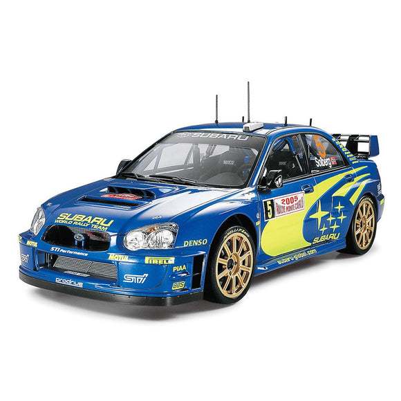 Subaru Impreza WRC Monte Carlo '05, Tamiya Plastic Model Kit (Scale 1/24)